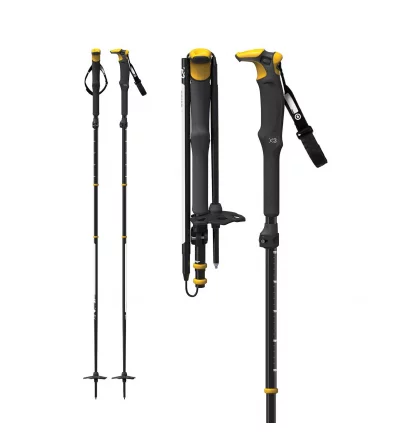 G3 Pivot Aluminium Ski Poles Winter 2025