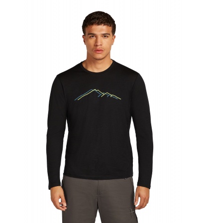 Icebreaker Merino 150 Tech Lite LS T-Shirt Rainer Ridge M's