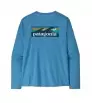 Блуза Patagonia Long-Sleeved Capilene Cool Daily Shirt - Boardshort Logo M's
